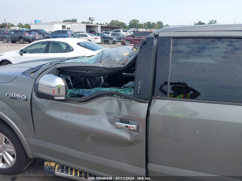 VIN 1FTEW1C46LKE70907 2020 FORD F-150 LARIAT