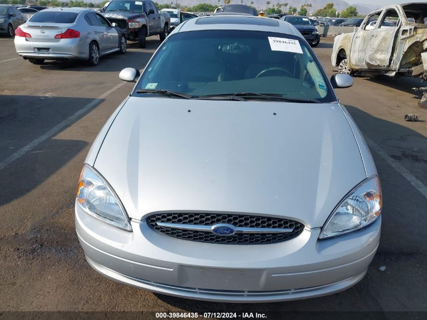 2001 Ford Taurus Sel VIN: 1FAFP56SX1A295945 Lot: 39846435