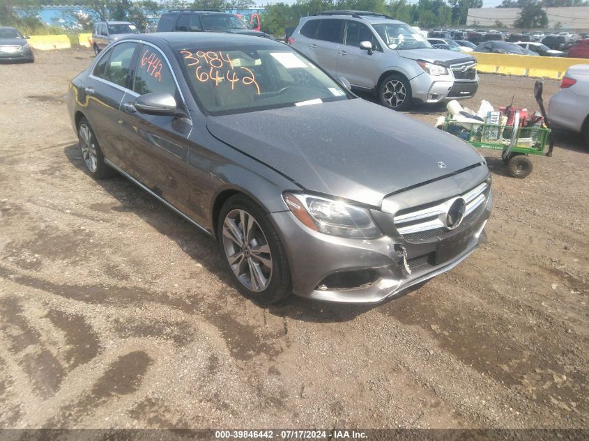 WDDWF4JB8JR317446 2018 MERCEDES-BENZ C CLASS - Image 1