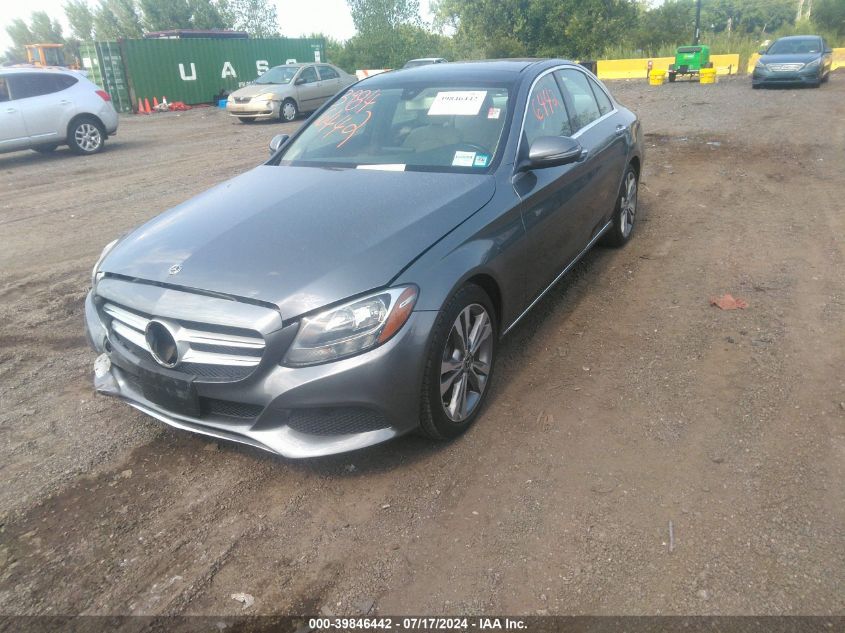 WDDWF4JB8JR317446 2018 MERCEDES-BENZ C CLASS - Image 2