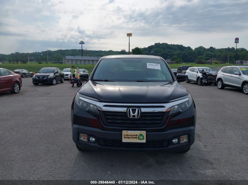 2017 Honda Ridgeline Rtl VIN: 5FPYK2F52HB002364 Lot: 39846445