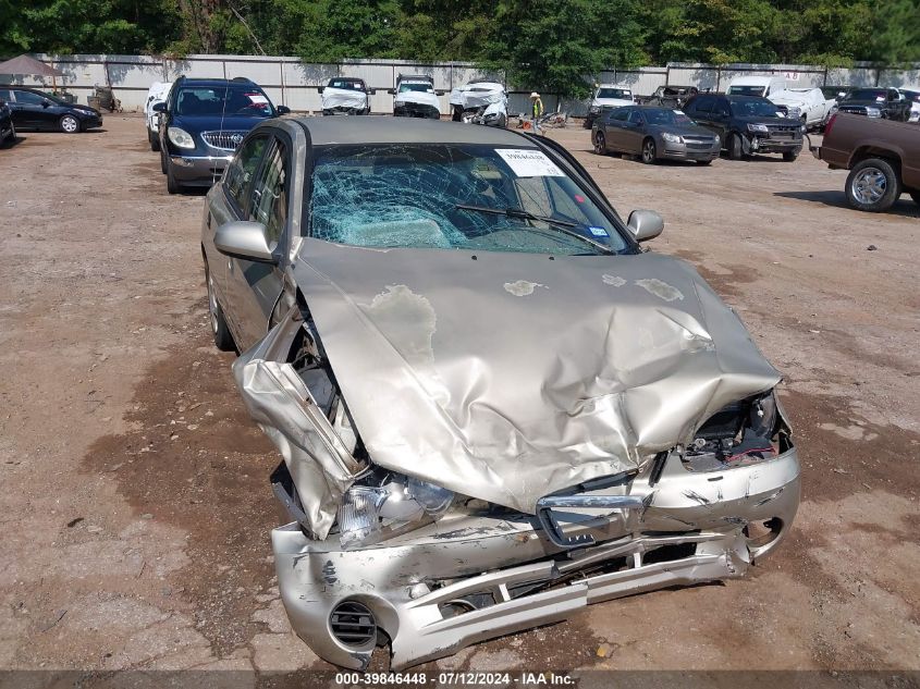 2001 Hyundai Elantra Gls/Gt VIN: KMHDN45D21U238654 Lot: 39846448