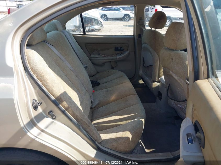 2001 Hyundai Elantra Gls/Gt VIN: KMHDN45D21U238654 Lot: 39846448