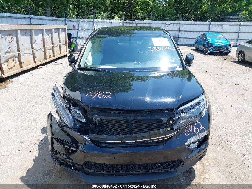 2018 Honda Pilot Ex-L VIN: 5FNYF6H54JB018329 Lot: 39846462