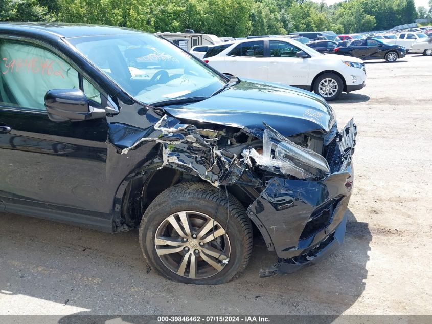 2018 Honda Pilot Ex-L VIN: 5FNYF6H54JB018329 Lot: 39846462