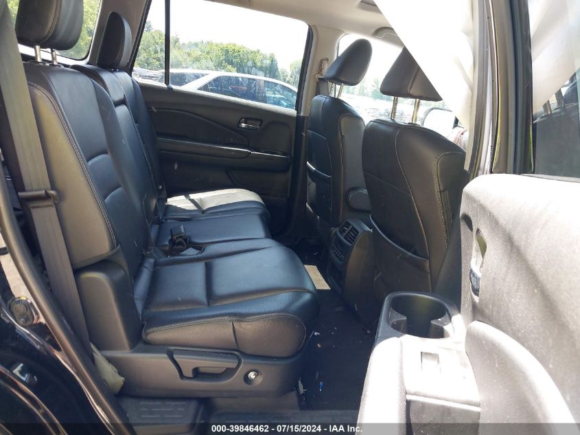 2018 Honda Pilot Ex-L VIN: 5FNYF6H54JB018329 Lot: 39846462