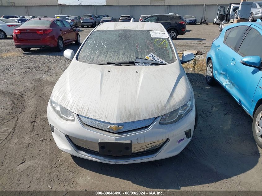 2018 Chevrolet Volt Premier VIN: 1G1RD6S57JU126981 Lot: 39846490