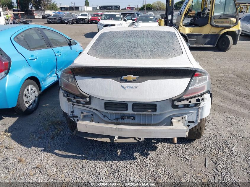 2018 Chevrolet Volt Premier VIN: 1G1RD6S57JU126981 Lot: 39846490