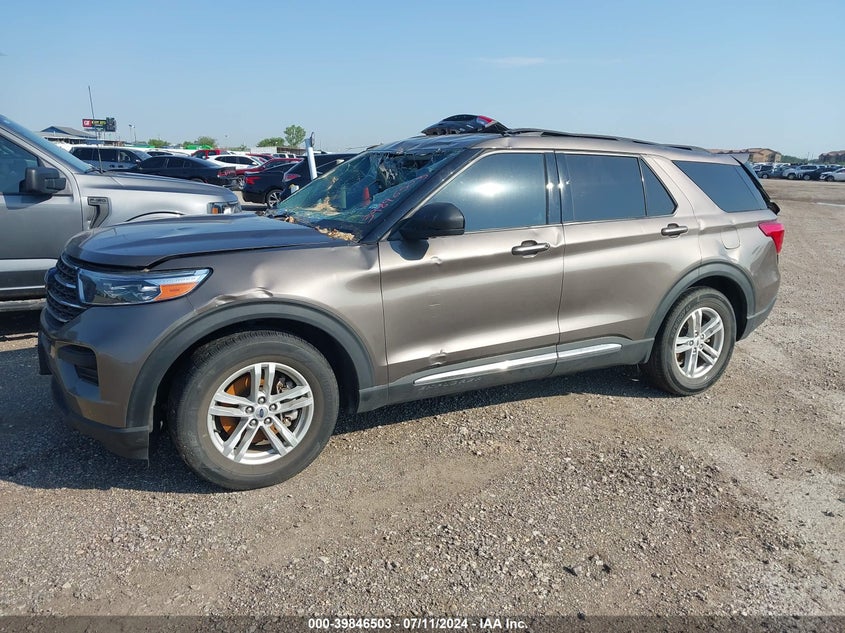 2021 FORD EXPLORER XLT - 1FMSK7DH5MGB42932