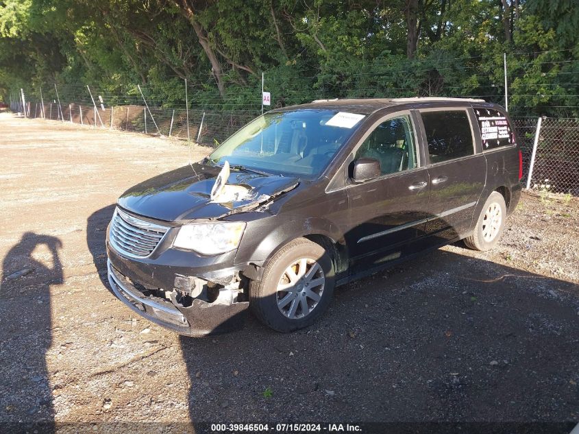 2016 Chrysler Town & Country Touring VIN: 2C4RC1BGXGR261697 Lot: 39846504