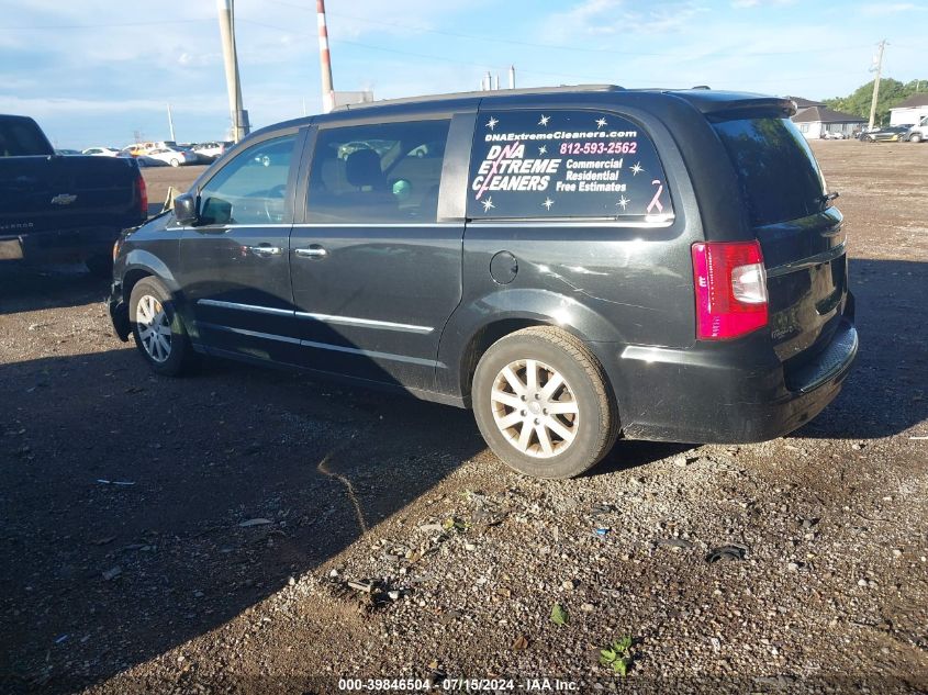 2016 Chrysler Town & Country Touring VIN: 2C4RC1BGXGR261697 Lot: 39846504