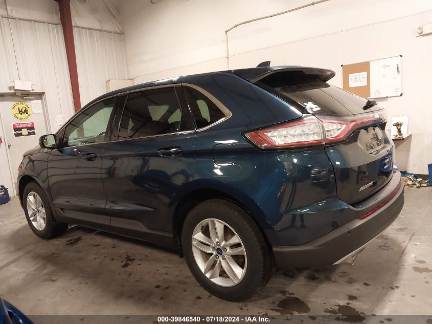 2017 Ford Edge Sel VIN: 2FMPK4J85HBC31602 Lot: 39846540