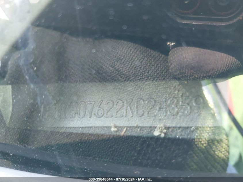 2002 Ford F-150 Lariat/Xlt VIN: 1FTRW07622KC24359 Lot: 39846544