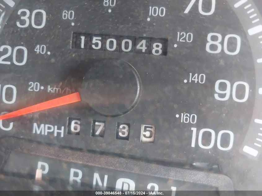 1997 Ford F-150 Standard/Xl/Xlt VIN: 1FTDF1720VKD72026 Lot: 39846548