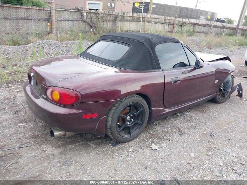 2000 Mazda Mx-5 Miata Ls VIN: JM1NB3538Y0149496 Lot: 39846551