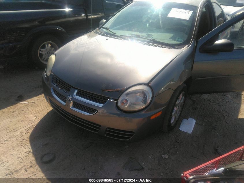 1B3ES56C75D182662 2005 Dodge Neon