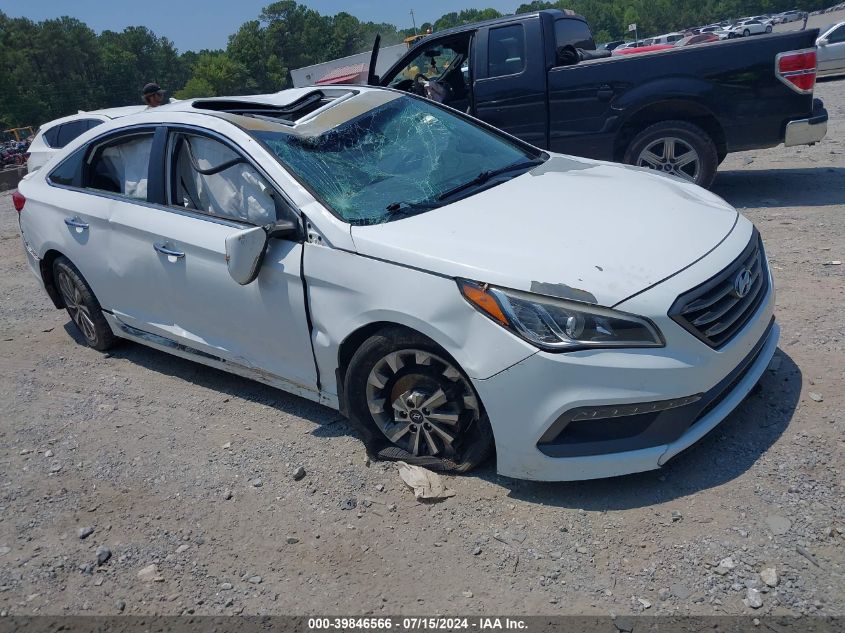 5NPE34AF1HH569221 2017 HYUNDAI SONATA - Image 1