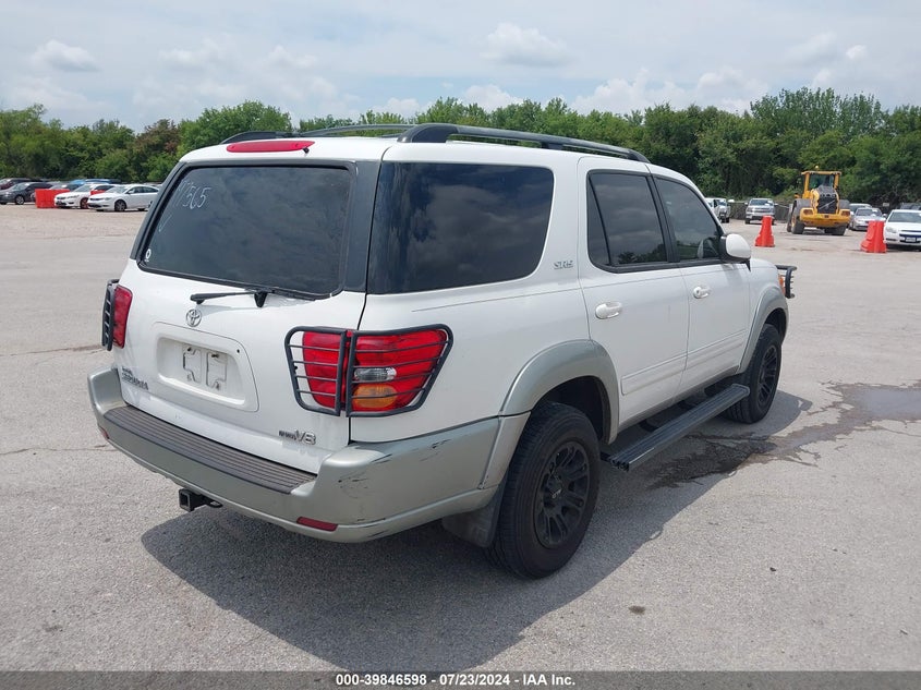 2003 Toyota Sequoia Sr5 V8 VIN: 5TDZT34A43S197565 Lot: 39846598