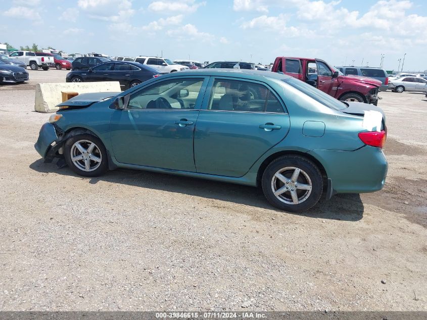 2009 Toyota Corolla VIN: 1NXBU40EX9Z131230 Lot: 39846615