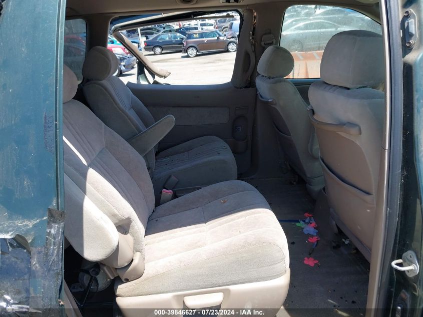 2000 Toyota Sienna Le/Xle VIN: 4T3ZF13C8YU186623 Lot: 39846627