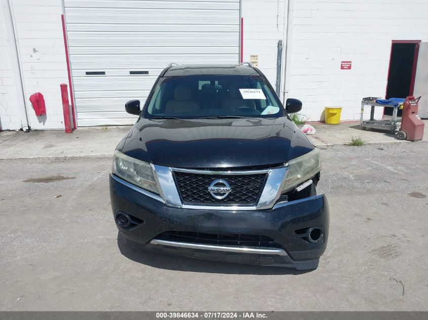 2014 Nissan Pathfinder Sv VIN: 5N1AR2MN5EC704868 Lot: 39846634