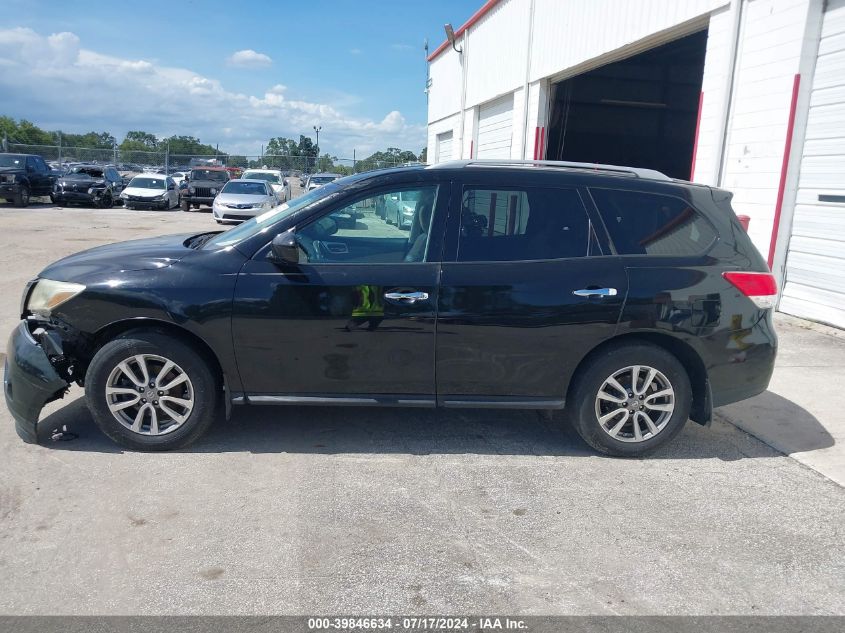 2014 Nissan Pathfinder Sv VIN: 5N1AR2MN5EC704868 Lot: 39846634