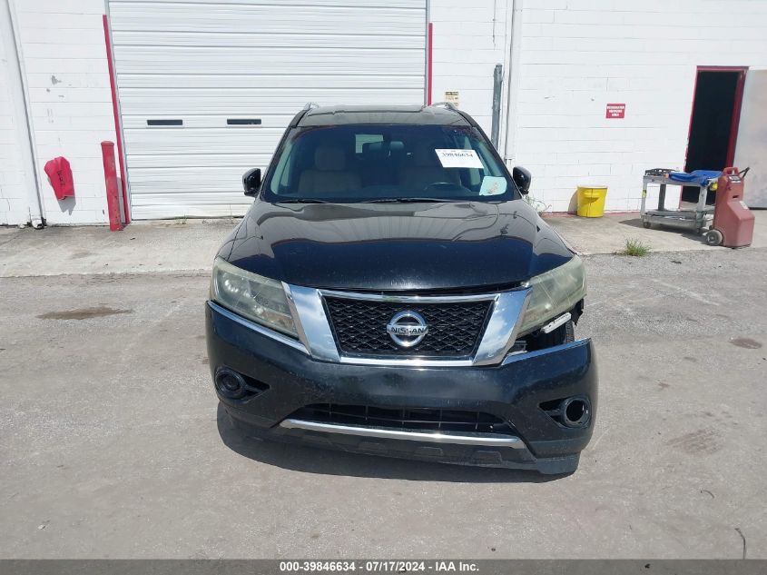 2014 Nissan Pathfinder Sv VIN: 5N1AR2MN5EC704868 Lot: 39846634