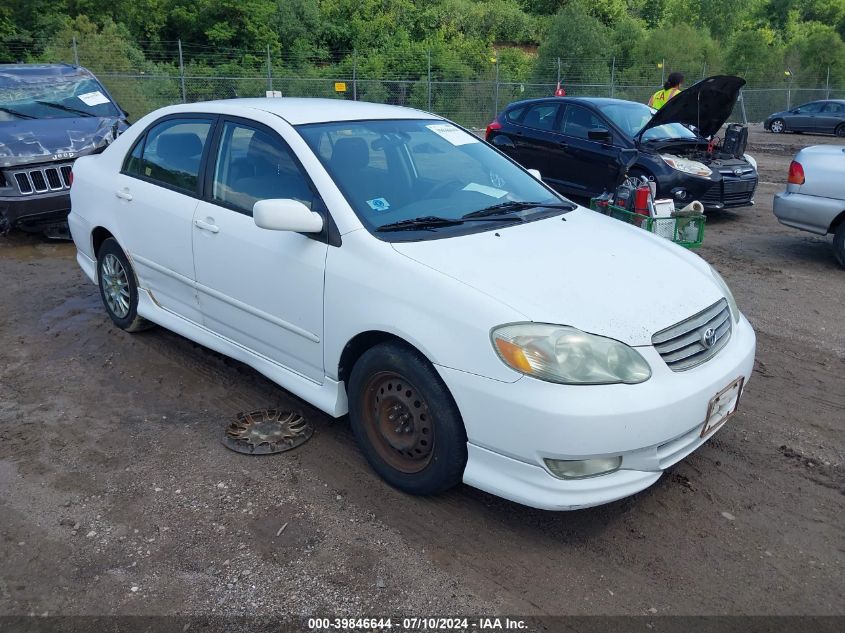1NXBR32E43Z032032 2003 Toyota Corolla S