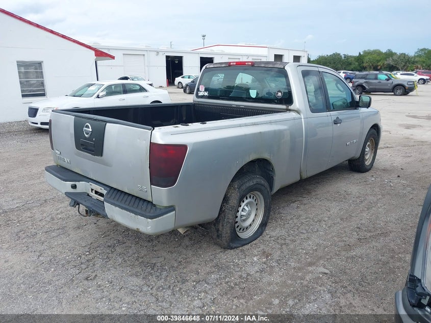 2008 Nissan Titan Xe VIN: 1N6BA06A78N315234 Lot: 39846648
