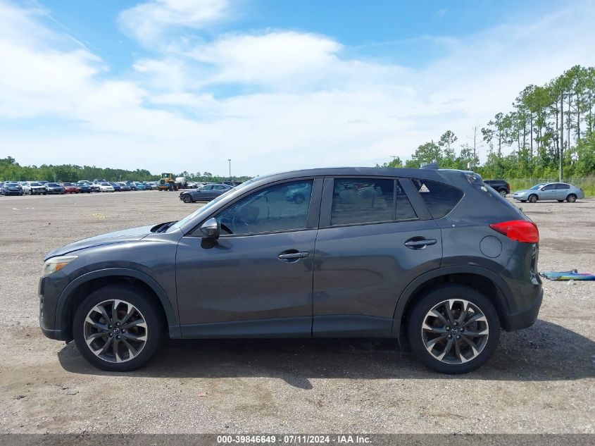 2016 Mazda Cx-5 Grand Touring VIN: JM3KE2DY0G0715416 Lot: 39846649