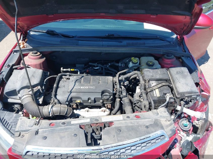 2013 Chevrolet Cruze 1Lt Auto VIN: 1G1PC5SB9D7107314 Lot: 39846655