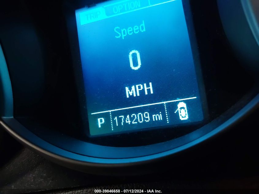 2014 Chevrolet Cruze Lt VIN: 1G1PE5SB5E7370847 Lot: 39846658