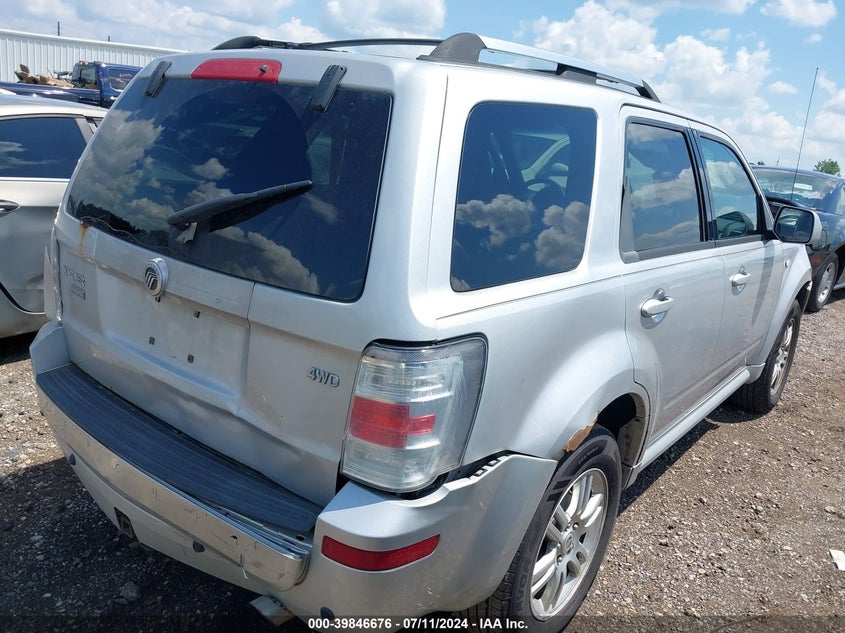 2009 Mercury Mariner Premier V6 VIN: 4M2CU97G99KJ02403 Lot: 39846676