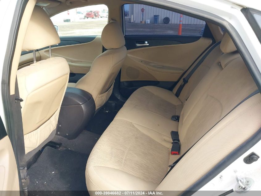 2012 Hyundai Sonata Gls VIN: 5NPEB4AC8CH455847 Lot: 39846682