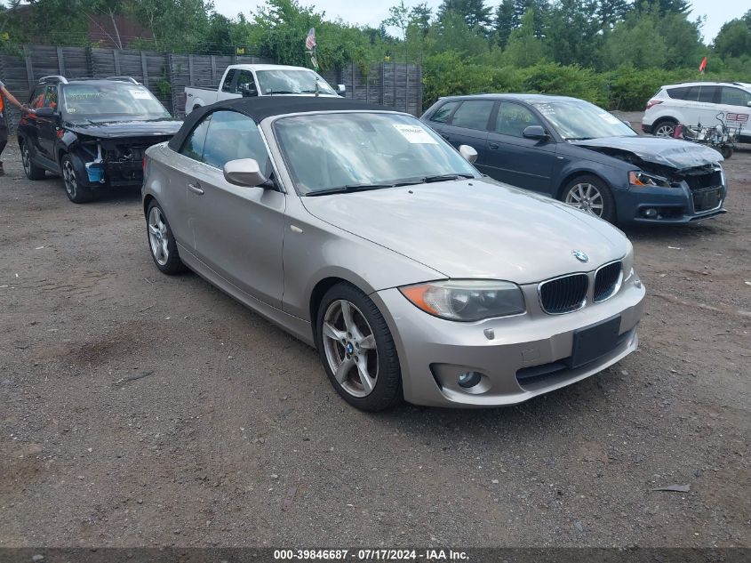 2012 BMW 128I VIN: WBAUN1C57CVH83941 Lot: 39846687