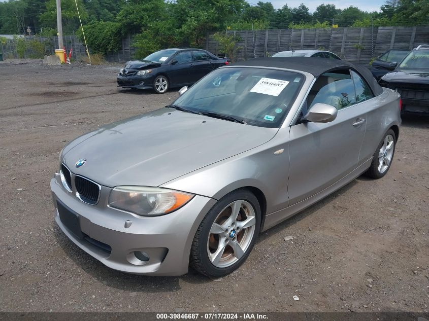 2012 BMW 128I VIN: WBAUN1C57CVH83941 Lot: 39846687