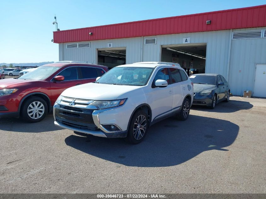 2016 Mitsubishi Outlander Se VIN: JA4AD3A34GZ040021 Lot: 39846723