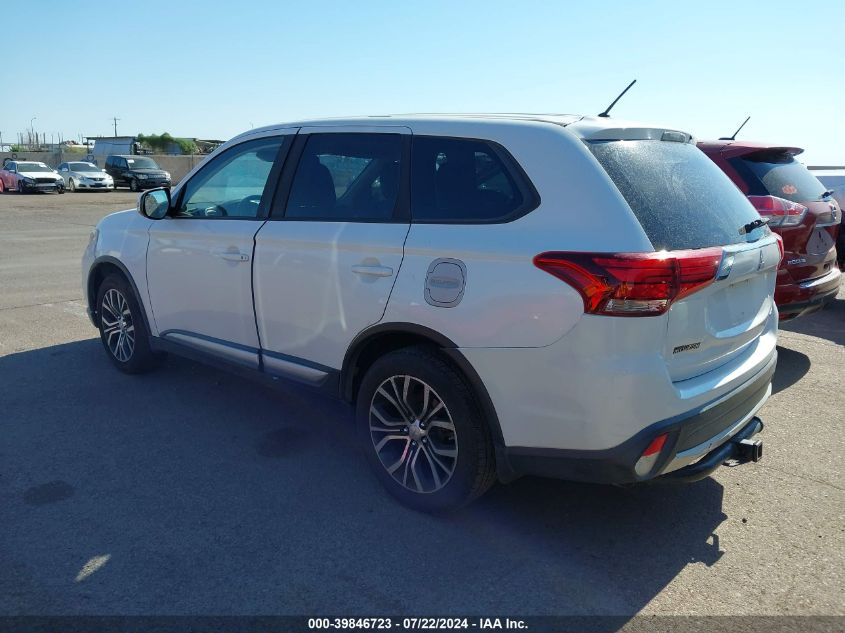 2016 Mitsubishi Outlander Se VIN: JA4AD3A34GZ040021 Lot: 39846723