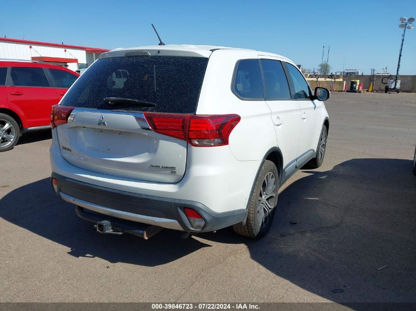 2016 Mitsubishi Outlander Se VIN: JA4AD3A34GZ040021 Lot: 39846723