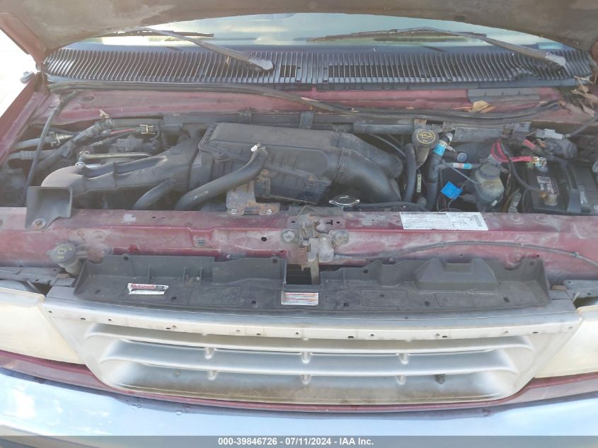 1995 Ford Econoline E150 Van VIN: 1FDEE14H6SHB71011 Lot: 39846726