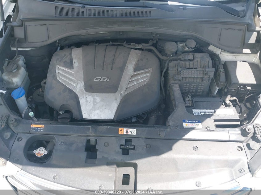 2013 Hyundai Santa Fe Limited VIN: KM8SRDHF9DU001284 Lot: 39846729