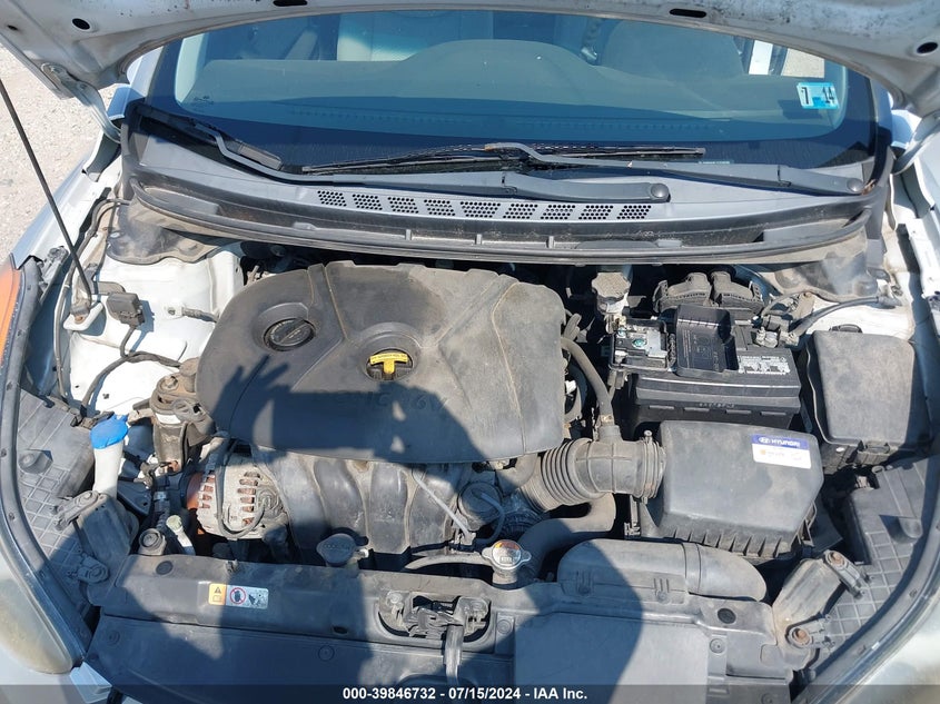 2012 Hyundai Elantra Gls (Ulsan Plant) VIN: KMHDH4AE1CU234295 Lot: 39846732