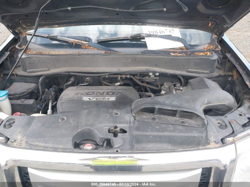 2009 Honda Pilot Ex-L VIN: 5FNYF48539B022131 Lot: 39846745