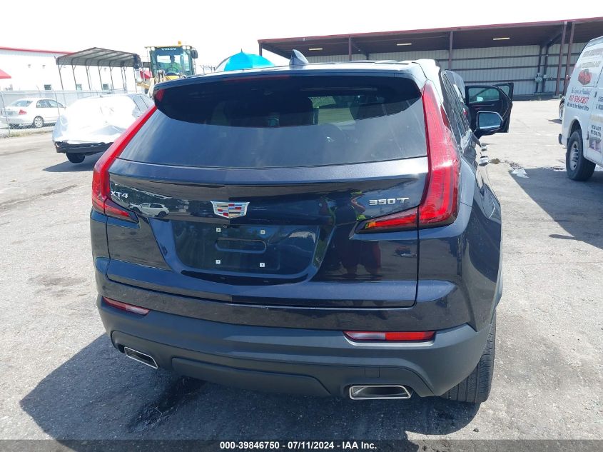 2022 Cadillac Xt4 Fwd Luxury VIN: 1GYAZAR47NF169520 Lot: 39846750