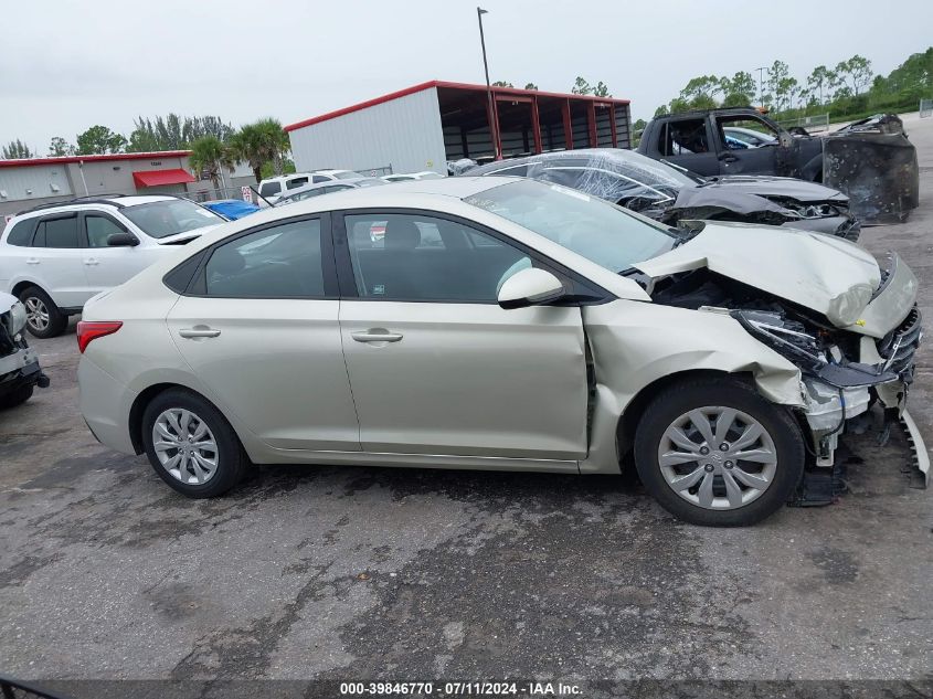 2020 Hyundai Accent Se VIN: 3KPC24A65LE107932 Lot: 39846770