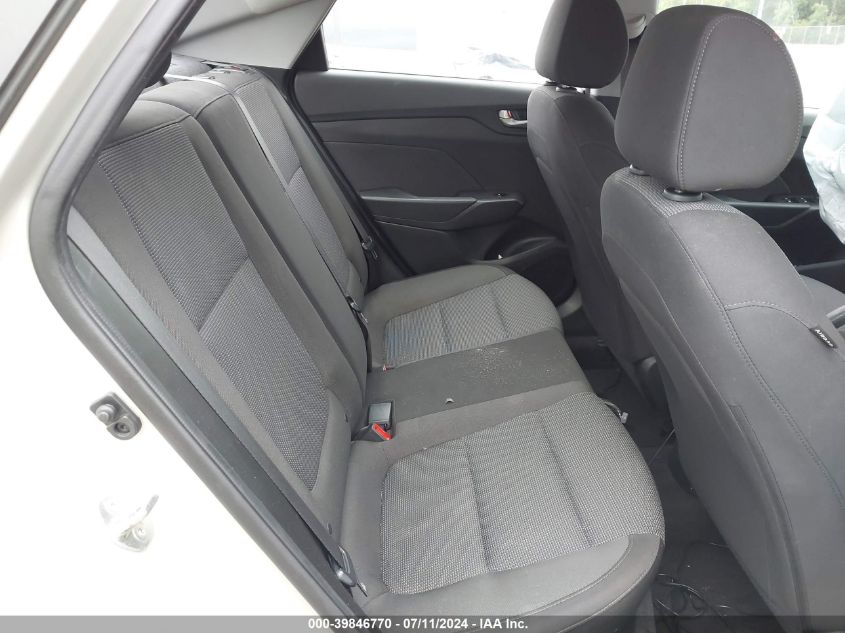 2020 Hyundai Accent Se VIN: 3KPC24A65LE107932 Lot: 39846770