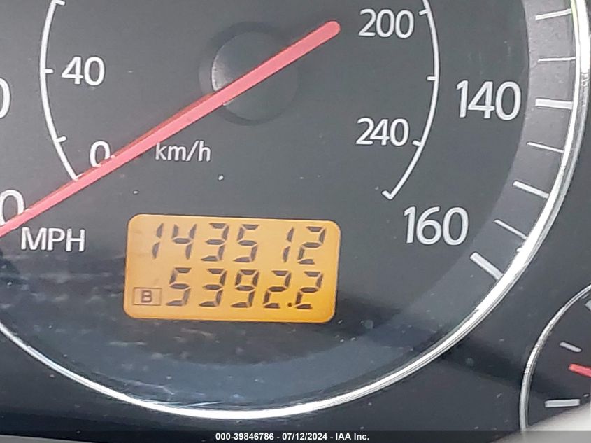 2005 Infiniti Fx35 VIN: JNRAS08WX5X202950 Lot: 39846786