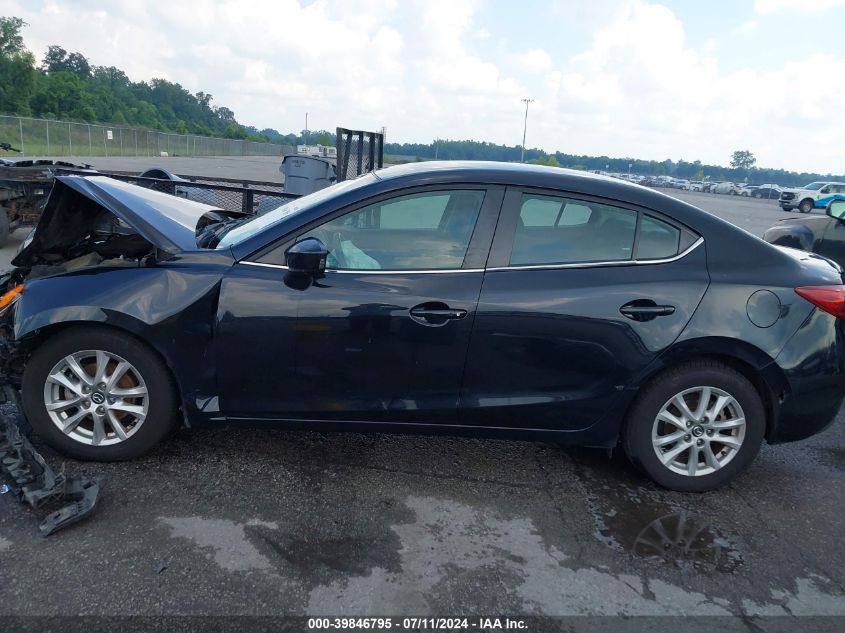 2014 Mazda Mazda3 I Touring VIN: 3MZBM1V76EM105717 Lot: 39846795