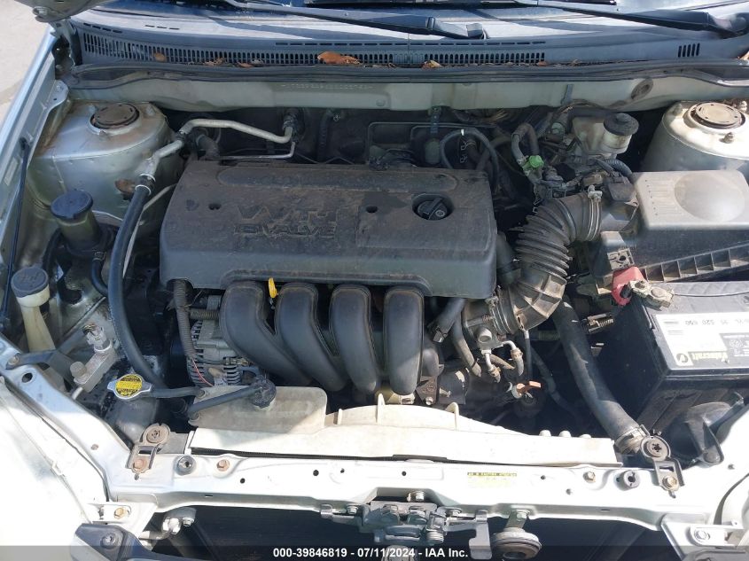 2005 Toyota Corolla Ce VIN: JTDBR32E652058764 Lot: 39846819