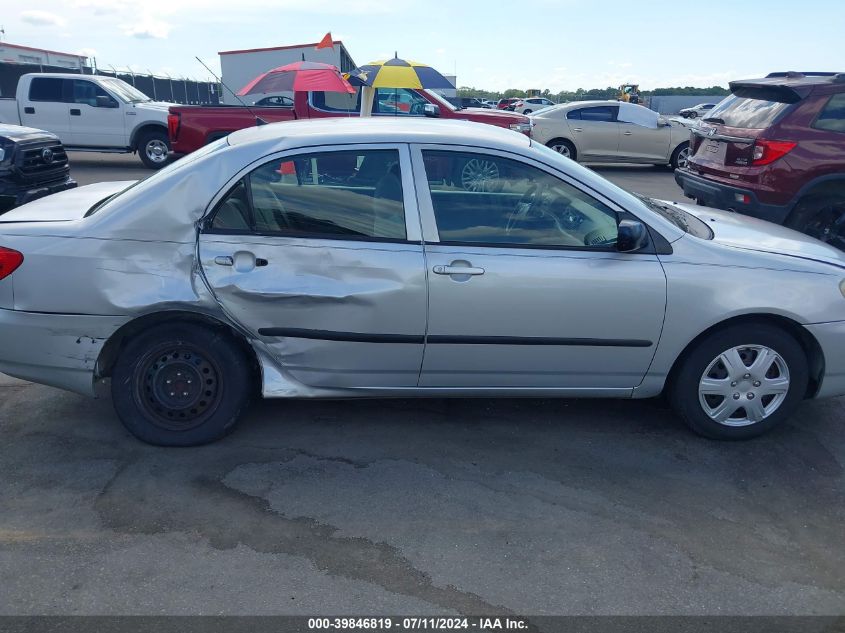 2005 Toyota Corolla Ce VIN: JTDBR32E652058764 Lot: 39846819